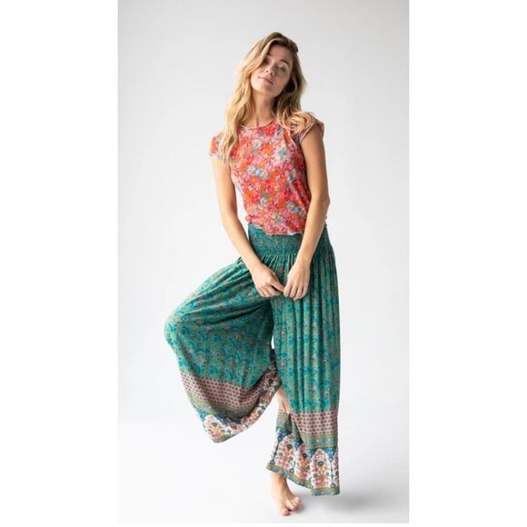 Natural Life Pants - NWOT Natural Life Make A Move Wide Leg Palazzo Pants